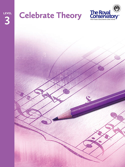 Royal Conservatory: Celebrate Theory, Level 3 - Piano Method Hot on Sale