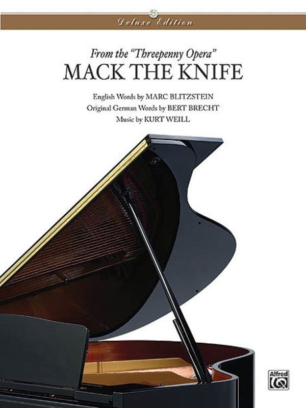 Weill and Blitzstein - Mack the Knife from  The Threepenny Opera  - Piano, Vocal, Guitar Sale