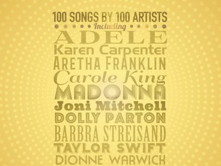 Various – 100 Women of Pop and Rock – Piano, Vocal, Guitar Online Sale