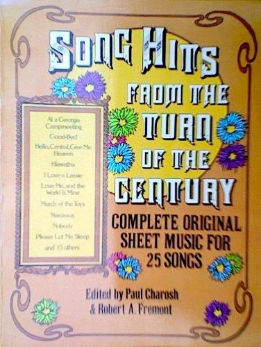 Various – Song Hits from the Turn of the Century – Voice and Piano on Sale