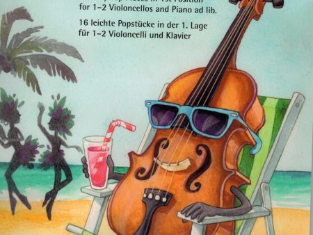 Koeppen - Hot Cello 1: 16 Easy Pop Pieces in 1st Position (w CD) - Cello and Piano Supply