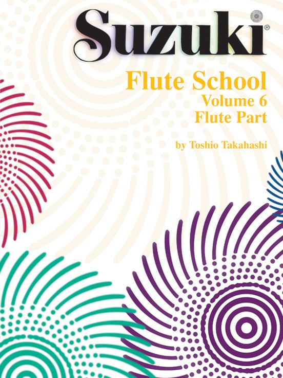 Takashahi- Suzuki Flute School Flute Part, Volume 6- Flute on Sale