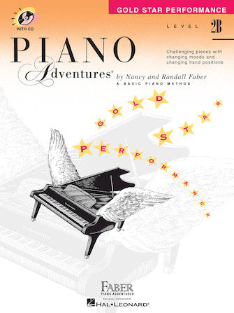 Piano Adventures Level 2B: Gold Star Performance (w Audio Access) - Piano Method Discount