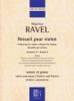 Ravel – Collection for Violin, Vol. II – Violin and Piano Online