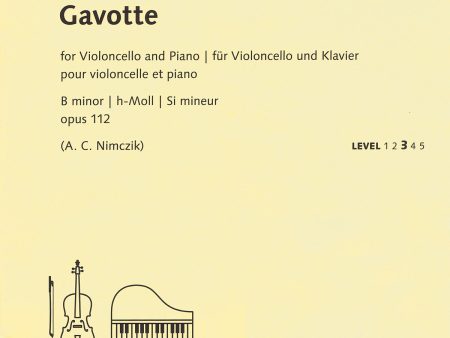 Lee - Gavotte in B Minor, Op. 112 - Cello and Piano Cheap