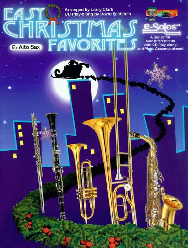 Clark and Feldstein, arrs. - Easy Christmas Favorites (w CD) - Alto Saxophone and Piano Sale