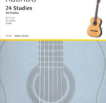 Aguado, arr. Koch – 24 Studies for Guitar – Guitar Method Fashion