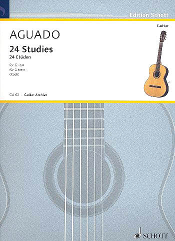 Aguado, arr. Koch – 24 Studies for Guitar – Guitar Method Fashion