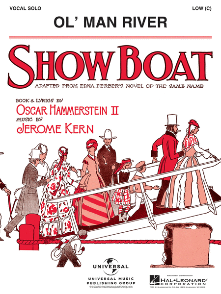 Kern and Hammerstein - Ol  Man River from  Show Boat  (C Major) - Piano, Vocal, Guitar Online