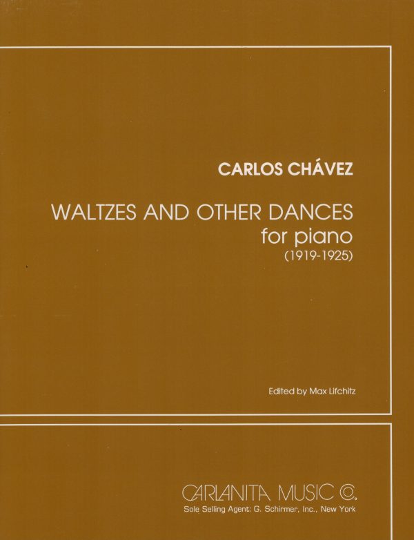 Chavez, ed. Lifchitz – Waltzes and Dances – Piano Online