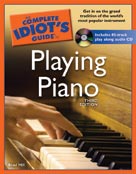 Hill - The Complete Idiot s Guide to Playing Piano (w CD) - Piano Method Hot on Sale