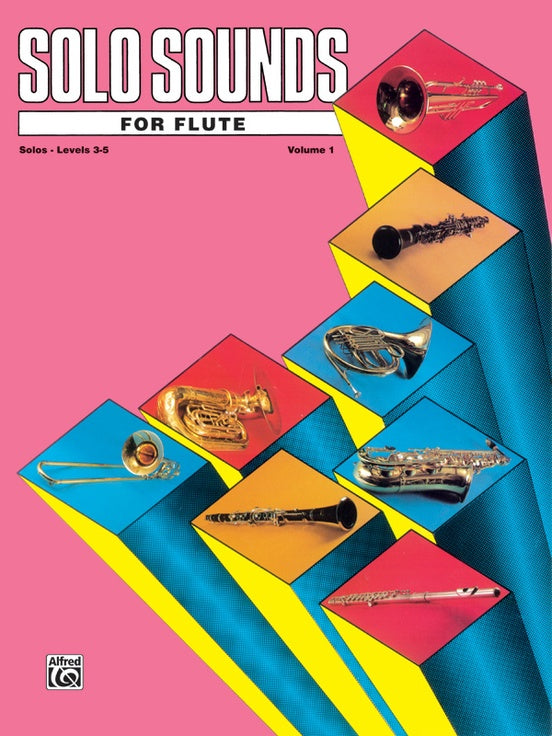 Various - Solo Sounds for Flute, Vol. 1, Levels 3-5 - Flute Online Sale