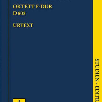 Schubert, ed. Jost – Octet in F Major, D. 803 – Study Score Online Hot Sale