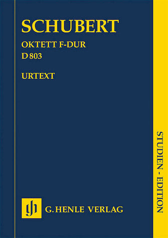 Schubert, ed. Jost – Octet in F Major, D. 803 – Study Score Online Hot Sale