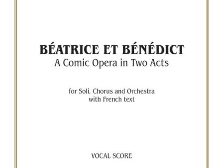 Berlioz – Beatrice et Benedict – Vocal Score For Sale