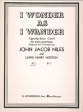 Niles - I Wonder As I Wander (G Minor) - Low Voice and Piano Online Hot Sale