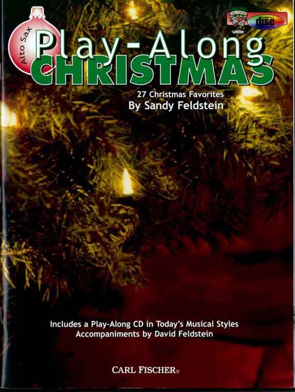 Feldstein, arr. - Play-Along Christmas (w CD) - Alto Saxophone Solo Online Hot Sale