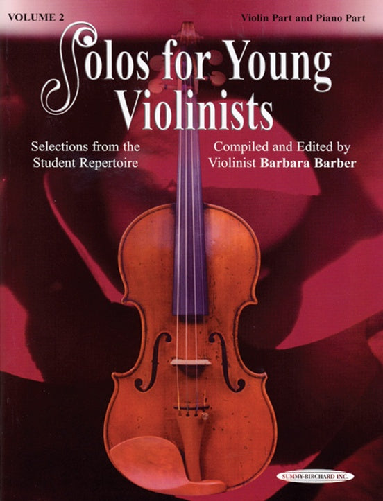 Barber - Solos for Young Violinists, Vol. 2 - Violin Anthology Fashion