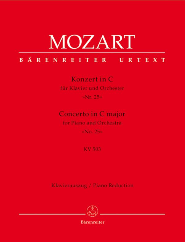 Mozart - Piano Concerto No. 25 in C, K. 503 - 2 Pianos, 4 Hands Online