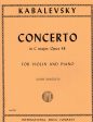 Kabalevsky, ed. Gingold - Concerto in C Major, Op. 48 - Violin and Piano Cheap