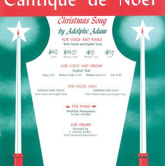 Adam, arr. Steiner- Cantique de Noel (O Holy Night) - Piano Sale