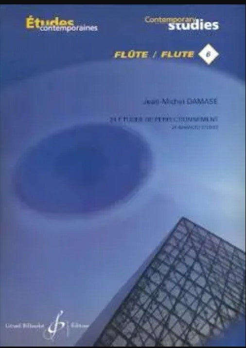 Damase - Contemporary Studies, Vol. 6: 24 Advanced Studies (24 Etudes de Perfectionnement) - Flute Method Online now