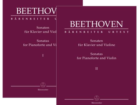 Beethoven - Violin Sonatas, Vols. 1 & 2 - Violin and Piano Online Sale