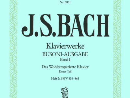 Bach, arr. Busoni – Complete Piano Works, Vol. 1: The Well-tempered Clavier, Part 1   Vol. II: BWV 854-861 – Piano For Sale