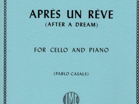 Faure - Apres un Reve - Cello and Piano Online Hot Sale