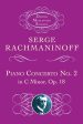 Rachmaninoff - Piano Concerto No. 2 in C Minor, Op. 18 - Study Score Hot on Sale