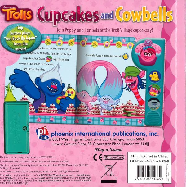 Cupcakes And Cowbells (Trolls) on Sale